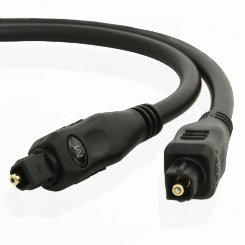 Mediabridge – Toslink Cable – Optical Digital Audio Cable – 10ft