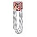 White Flapper Beads