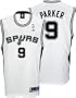 Tony Parker White Reebok NBA Replica San Antonio Spurs Jersey