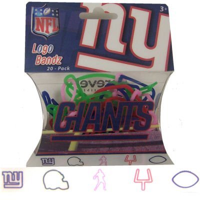 Forever Collectibles NFL New York Giants Logo Bandz 2nd Version