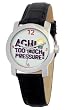 South Park Men's D1558S026 Eurus Collection Tweak Black Leather Watch