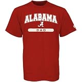 Russell Alabama Crimson Tide Crimson Dad T-shirt