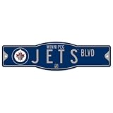 ATLANTA THRASHERS OFFICIAL 4"X17" STREET SIGN