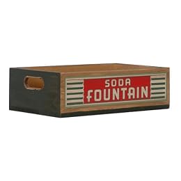Soda Fountain Painted Soda Crate : Target : bestsellers bestsellers in decorative storage bestsellers in home bestsellers in home décor collections soda fountain painted soda crate