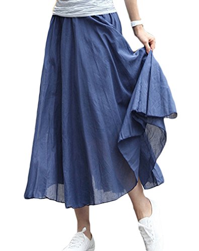 (ディーコッテ)D'Kotte ミモレ 丈 マキシ スカート ロング フレア aライン 春 夏 きれいめ カジュアル ボトムス neax338