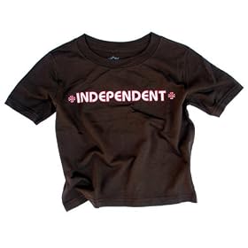 Independent Bar Cross T Shirt, Brown, 2T