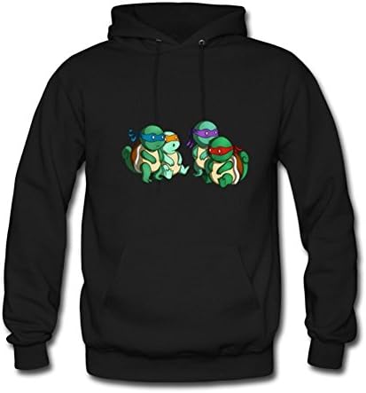 Teenage Mutant Ninja Turtles TMNT Custom Men's Hoody Sweatshirt Hoodie Sweater Black X-small