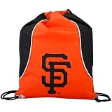 MLB San Francisco Giants Orange-Black Axis Drawstring Backpack