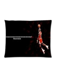 Michael Jordan Basketball Star Custom Picture Pillow Cases 20x26 (one side)
