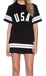 Cotton Short Sleeves General Print Summer  Shirt Jumper 