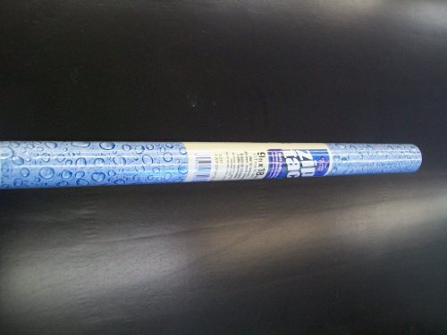 The classic touch self-adhesive Rain Drop blue contact paper