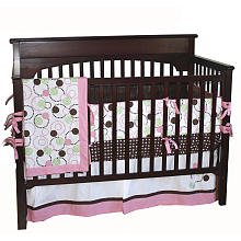 Alli Taylor Circle Time Pink 6 Piece Crib Set product image