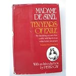 TEN YEARS OF EXILE By Madame De Stael book cover