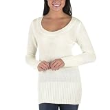 Juniors' Xhilaration Jersey Scoop Tunic - Angle Food