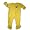 Wonder Kids - Infant and Toddler Girls Heavyweight Footed Blanket Sleeper With Feet, Yellow (Size 12Months)