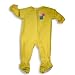 Wonder Kids - Infant and Toddler Girls Heavyweight Footed Blanket Sleeper With Feet, Yellow