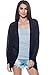 A+D® Womens Sweater Knit Cardigan W/Open Front