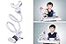 Bendy Armz - Car Seat Attachment/ Stroller Clip/ Stroller Attachment/ Hands Free Bottle Holder