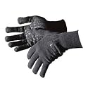 DeFeet DuraGlove Charcoal Wool Cycling/Running/Training Gloves - WGC