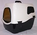 Bill' Cat Toilet Litter Tray With Hood Flap & Filter