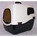 Bill' Cat Toilet Litter Tray With Hood Flap & Filter