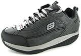 MENS SKECHERS CLASSIC SHAPE UPS XT CHARCOAL WIDE SIZE 10.5
