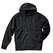 Men's Casual Bonded Polyknit Sweatshirt, Black