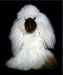 Soft Cuddly Alpaca Stuffed Animal Hand Made Pet Dog Teddy Bear APD_WHITEBROWN10_046