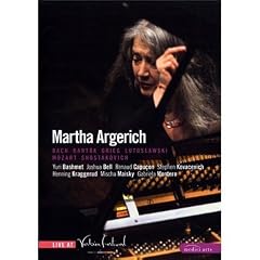 Martha Argerich - Verbier 2007-2008 (Bach, Mozart, Grieg, Bartok, Lutoslawski, Shostakovich) [REGION 0] [DVD]