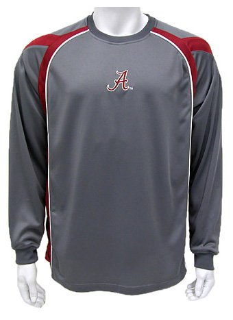 Buy Alabama Crimson Tide Mens Circuit Long Sleeve Shirt by Colosseum Athletics