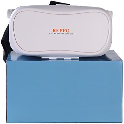 REPPO HD 3D VR BOX Virtual Reality Glasses Headset , VR-BOX for Google, iPhone, Samsung Note, LG, Huawei, HTC, Moto screen smartphone (VR-P5W)