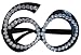 Brille zum 60. Geburtstag, Jubiläum, Scherzartikel, Gagbrille