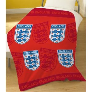 England Fc Multi Crest Fleece Blanket New for 2010! by 