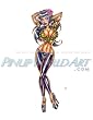 Rebel Bodz cartoon Art Print Giclee' by Armando Huerta