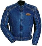 TOURMASTER/CORTECH DSX DENIM MOTORCYCLE JACKET BLUE