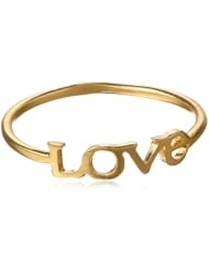 Dogeared Sterling Silver Words To Live By Love Ring