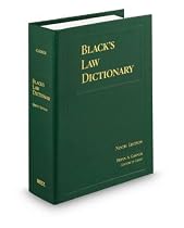 Black's Law Dictionary, Standard Ninth Edition (Black's Law Dictionary (Standard Edition))