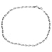 Sterling Silver Twisted Magic Chain 10 inch Anklet
