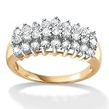 Diamond 14k Gold Peak Ring