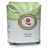 Coffee Bean Direct Super Dark Espresso Whole Bean Coffee 5 lb Bag  Quantity of 1 