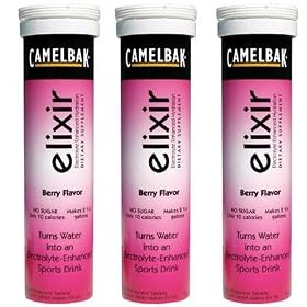 Camelbak Elixir Electrolyte Enhanced Hydration Supplement Berry Flavor 3 Tube Pack Camelbak Elixir Electrolyte Enhanced Hydration Supplement - Berry Flavor - 3 Tube Pack