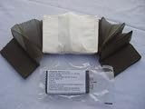 Military First Aid Bandage / Field Dressing, 6-pack, Camouflage, 4"x7" with Gauze Ties