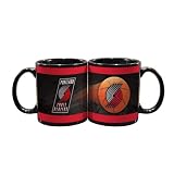 NBA Portland Trail Blazers 2 Pack 11oz Black SportsBall Mug