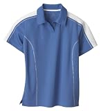 Ladies' Pique Color Block Polo Shirt