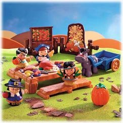 Little People Thanksgiving Celebration - Pilgrims and Indian Friends