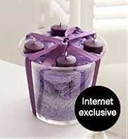 Lilac Bulb & Candle Gift