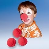 Produkt-Bild: 4 Clown Nasen aus Schaumstoff