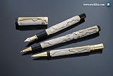Parker Duofold Pearl and Black Large FP - Pearl White/Gold, Fine Nib 1738507