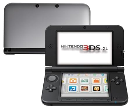 Nintendo 3DS XL - Console Silver, Nero + Argento