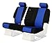 Coverking Custom-Fit Rear Bench Seat Cover - Neoprene, Blue